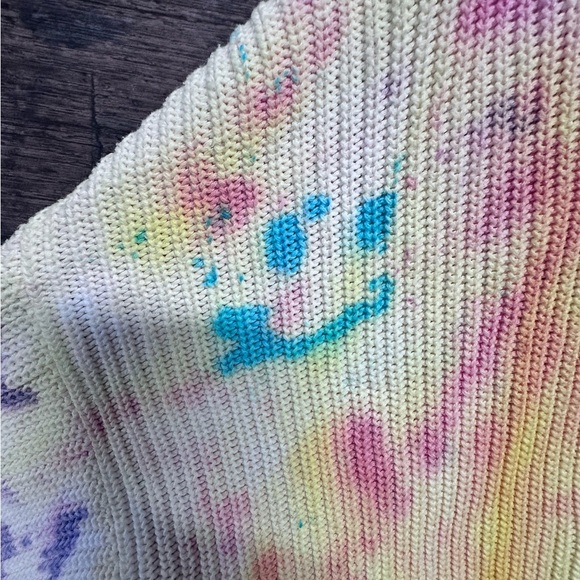 Hollister Vibrant Tie-Dye Cardigan Sweater Womens Small - Picture 5 of 6